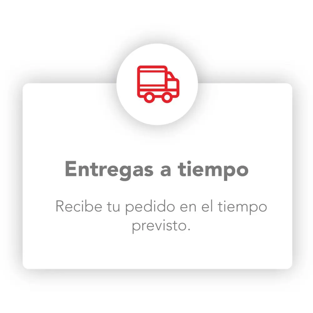 Entregas a tiempo