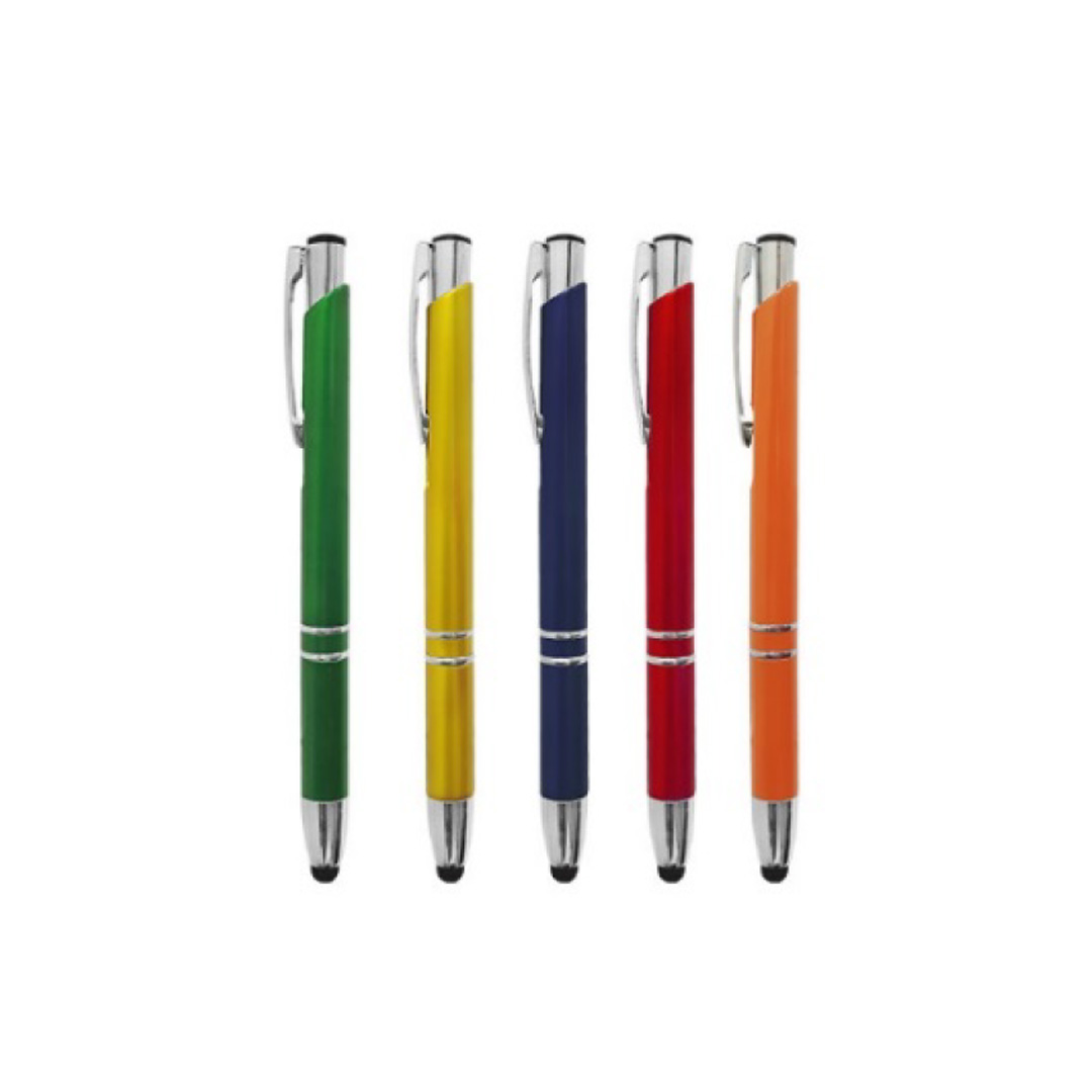 Lapicero plástico/ accesorio metálico/ con stylus táctil
