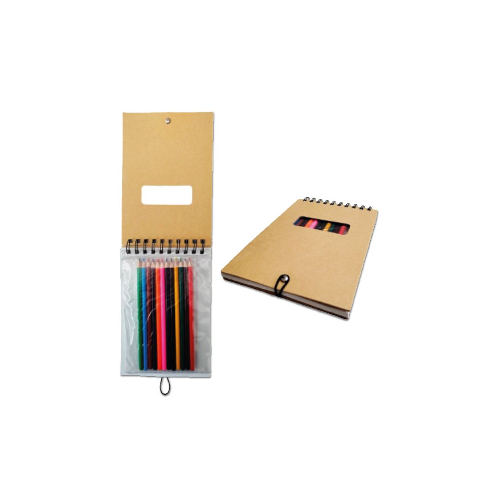 LIBRETA ECOLOGICA CON COLORES