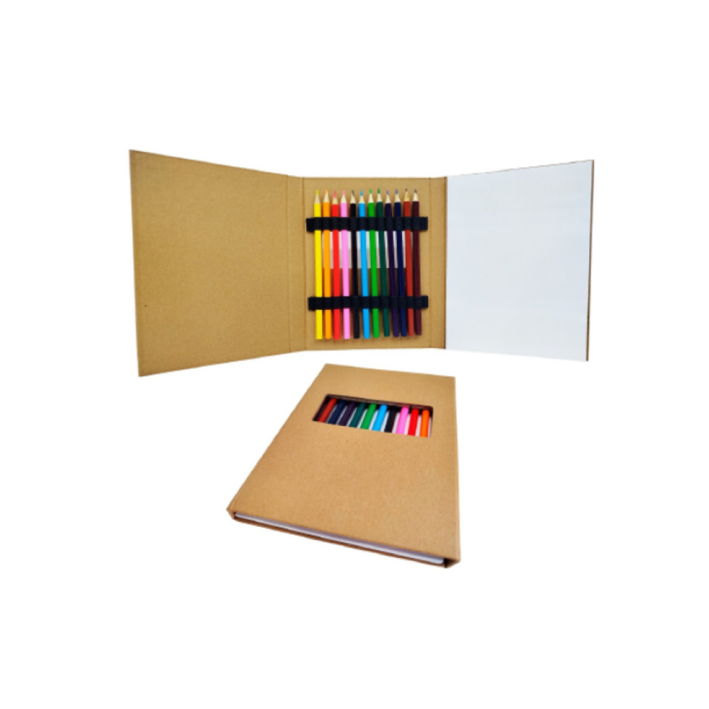LIBRETA ECOLOGICA CON COLORES