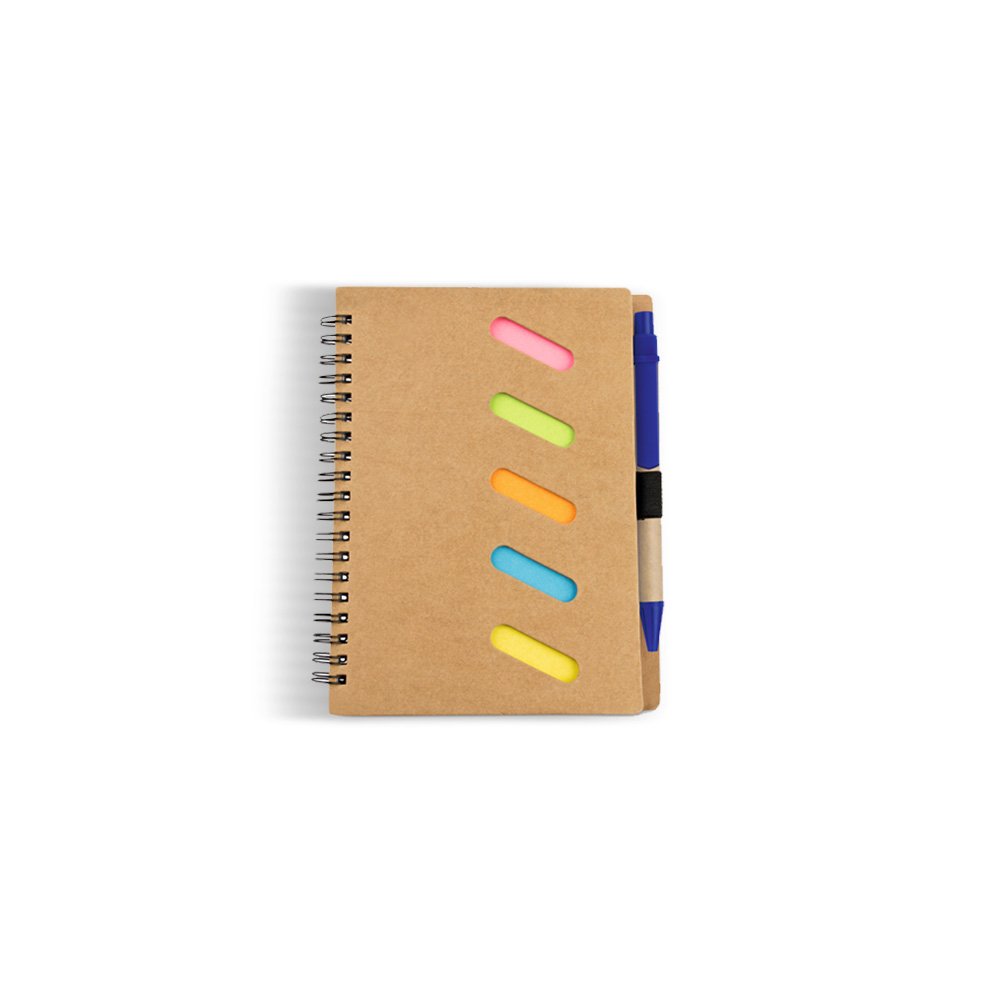 LIBRETA ECOLÓGICA
CON POST-IT
