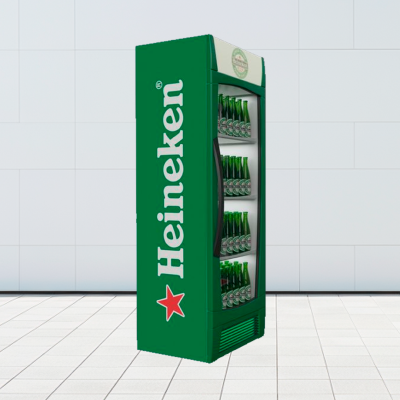 Congeladora de cerveza Heineken