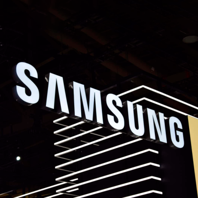 Letrero de Samsung