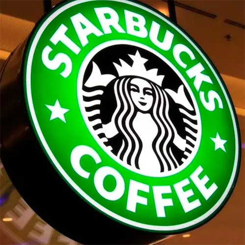 Letrero para Starbucks Cofee