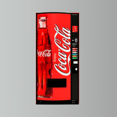 Maquina expendedora de Coca Cola