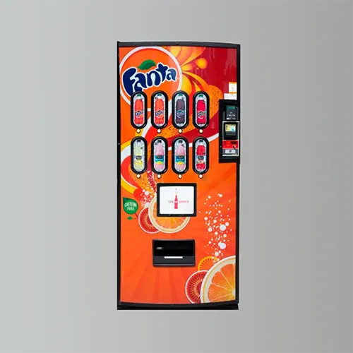 Máquina expendedora de Fanta