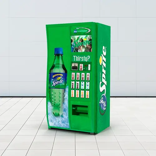 Máquina expendedora de Sprite