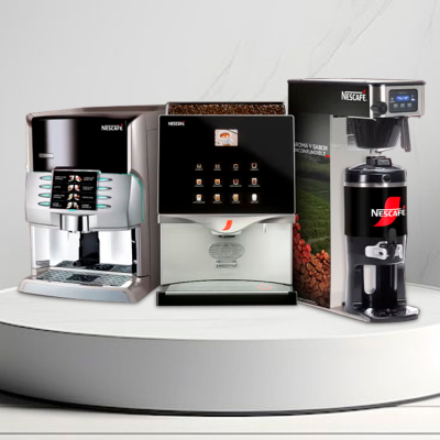 Maquina expendedora de Nescafé