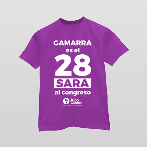 Polo para campaña electoral
