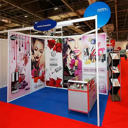 Stand Publicitario Amelia Cosmetics