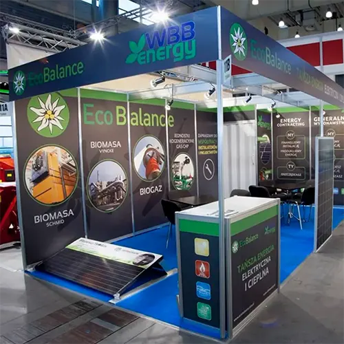 Stand publicitario WBB Energy