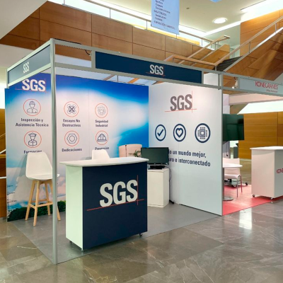 Stand Publicitario SGS