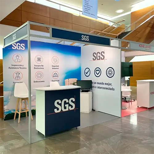 Stand Publicitario SGS