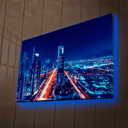 Tela Led para cuadro de pared