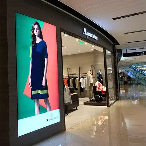 Tela Led centro comercial