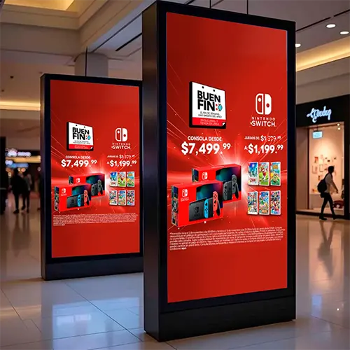 Tela Led Nintendo switch