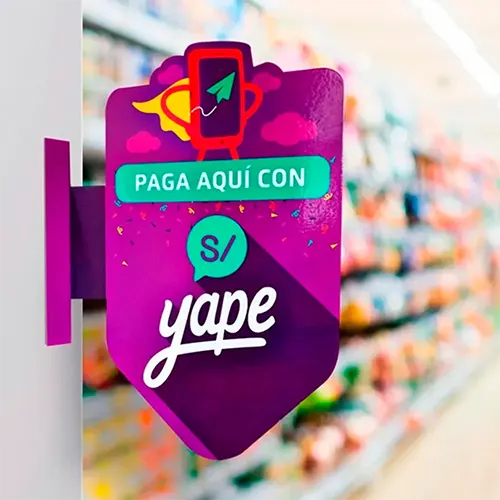 Jala vista para yape