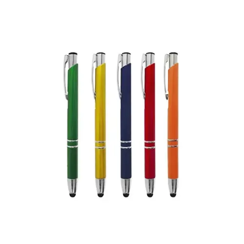 Lapicero plástico/ accesorio metálico/ con stylus táctil