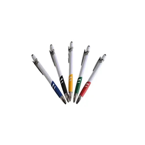 Lapicero plástico/ accesorio metálico/ con stylus táctil