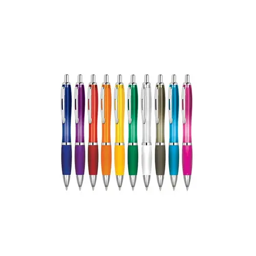 Lapicero plástico / accesorios metálicos