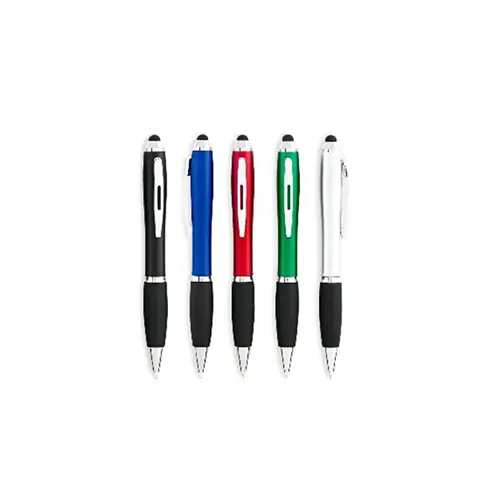 Lapicero plástico/ accesorio metálico/ con stylus táctil
