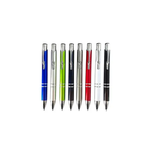 Lapicero plástico /apariencia y accesorios metálicos