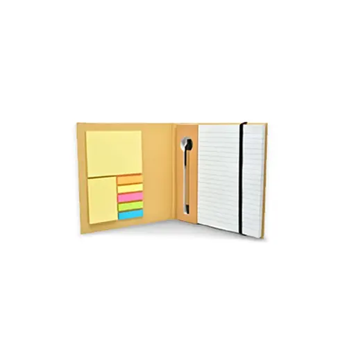 LIBRETA ECOLÓGICA
CON POST-IT
