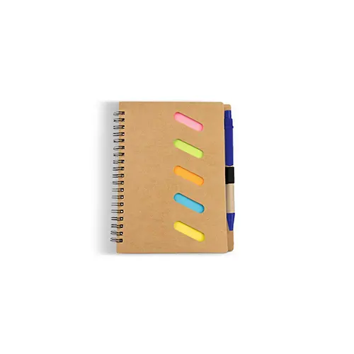 LIBRETA ECOLÓGICA
CON POST-IT
