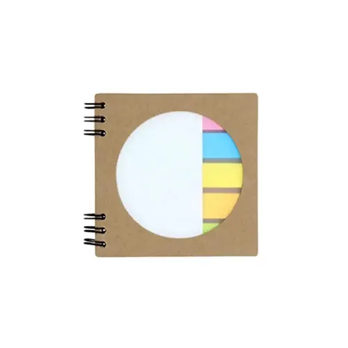 LIBRETA ANILLADA PORTA POST IT