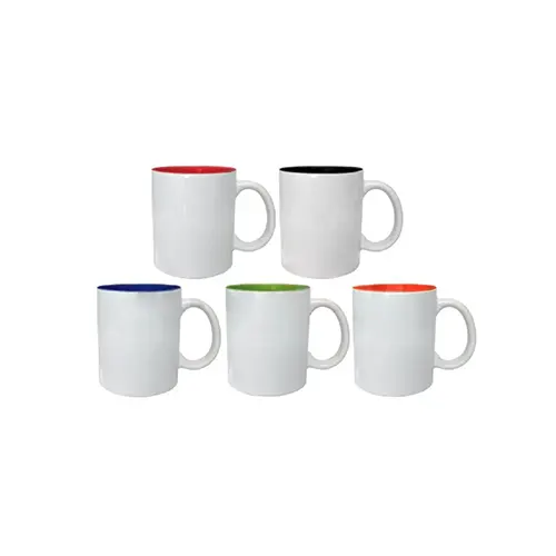 TAZA BLANCA INTERIOR DE COLOR