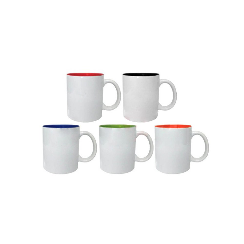 TAZA BLANCA INTERIOR DE COLOR