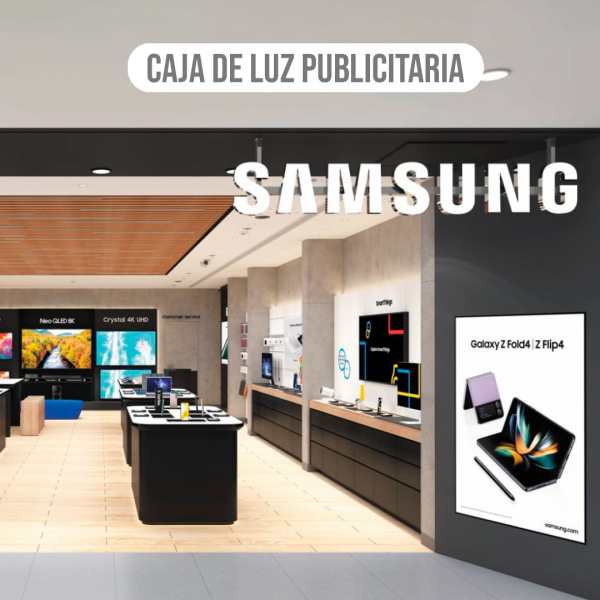 Caja de luz publicitaria