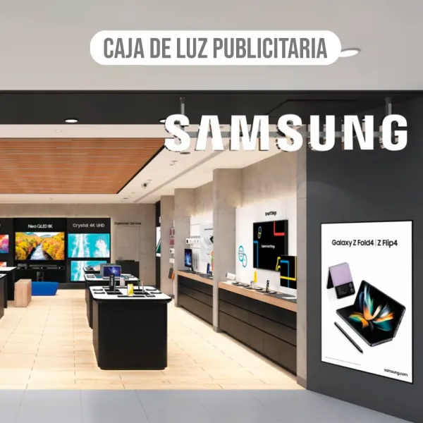 Caja de luz publicitaria