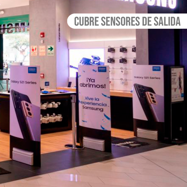 Cubre sensores de salida