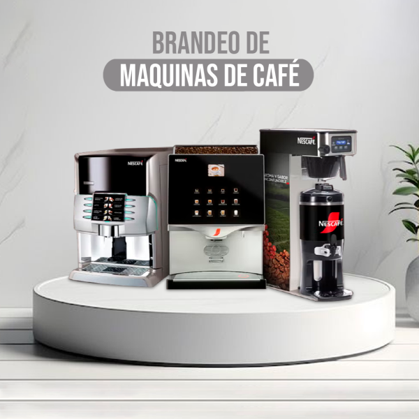 Brandeo de máquinas de café