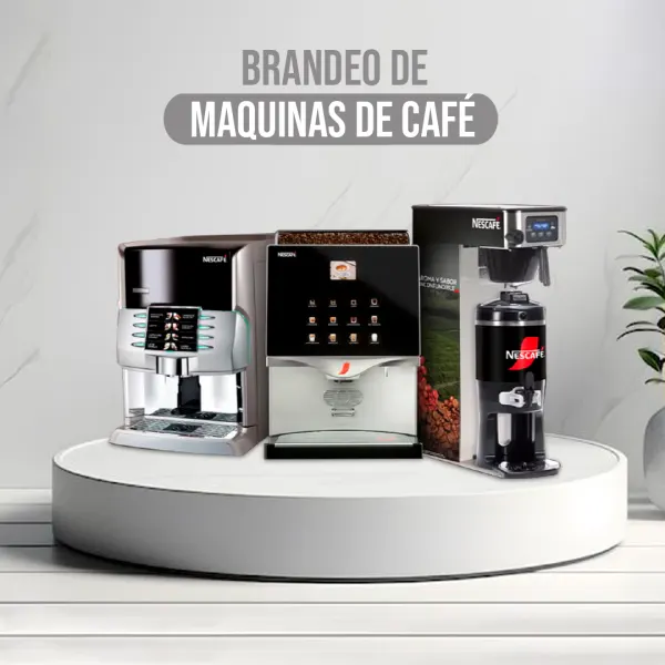Brandeo de máquinas de café
