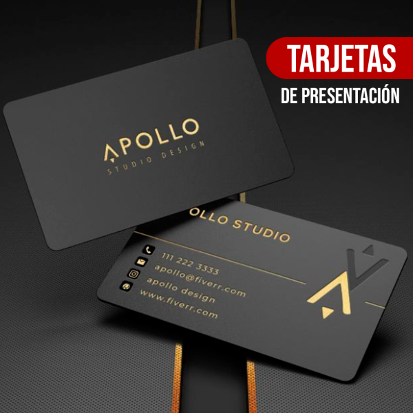 Tarjetas de presentación